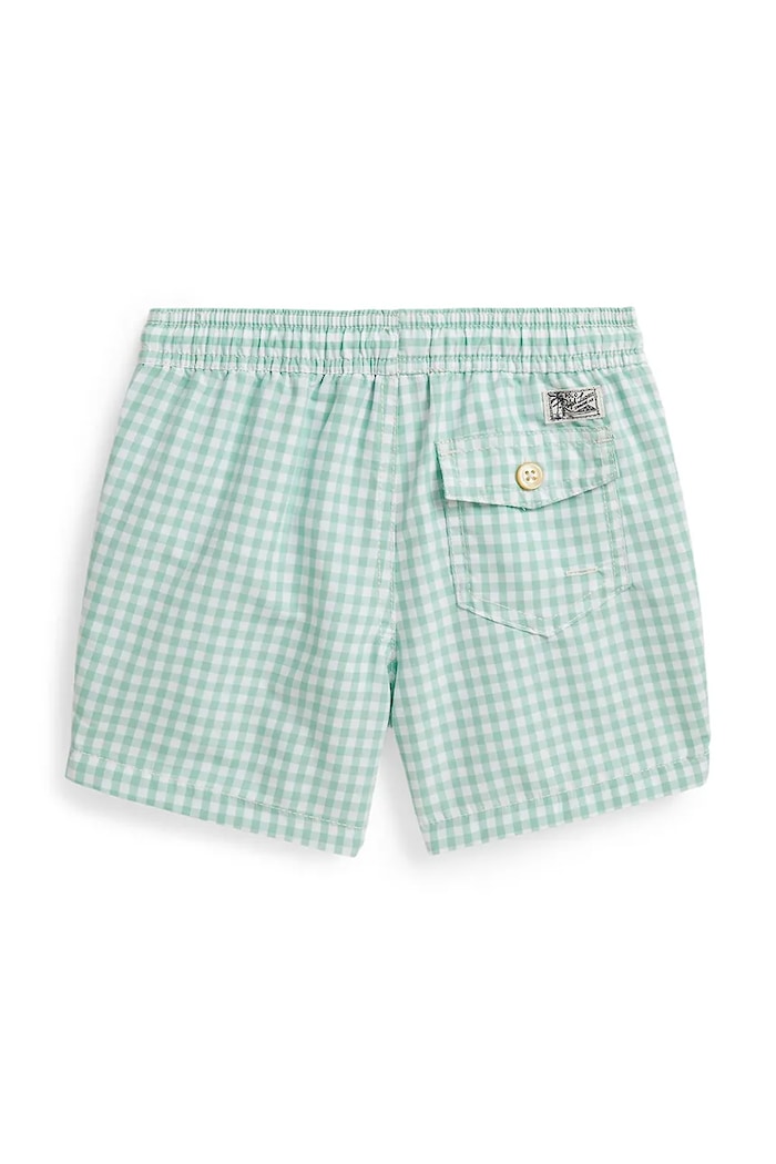 Detské plavkové šortky Polo Ralph Lauren 322934583501 tyrkysová SS26