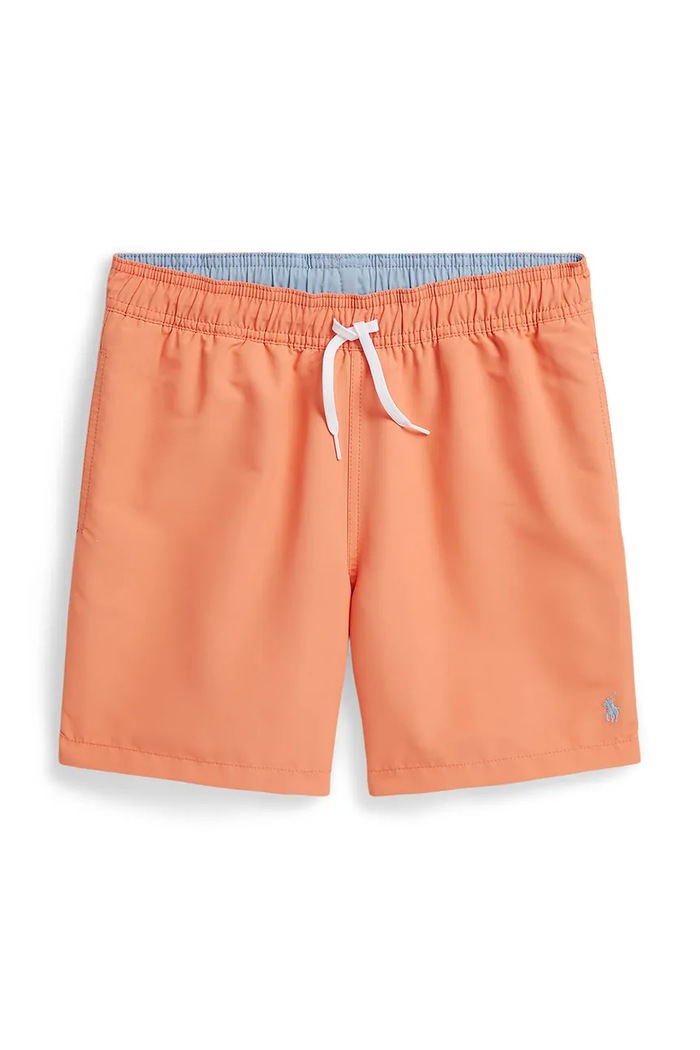 Polo Ralph Lauren detské plavecké šortky oranžová 323904015500