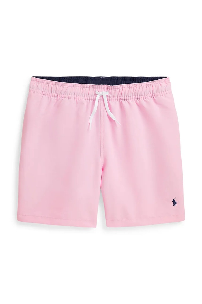 Polo Ralph Lauren spodenki do pływania dziecięce różowy 323904015503