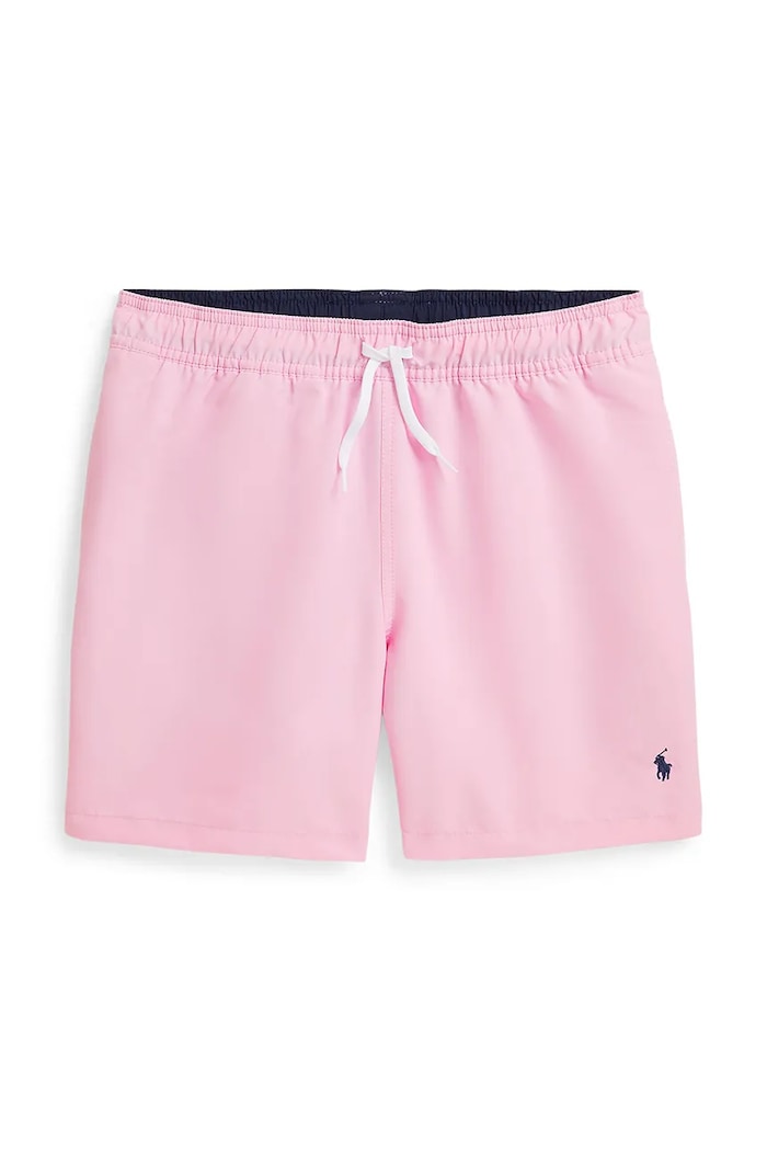 Polo Ralph Lauren spodenki do pływania dziecięce różowy 323904015503
