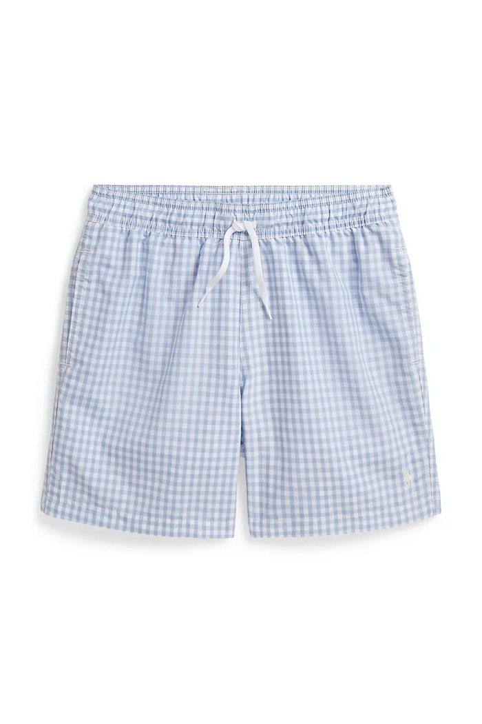 Detské plavkové šortky Polo Ralph Lauren modrá 323934583501