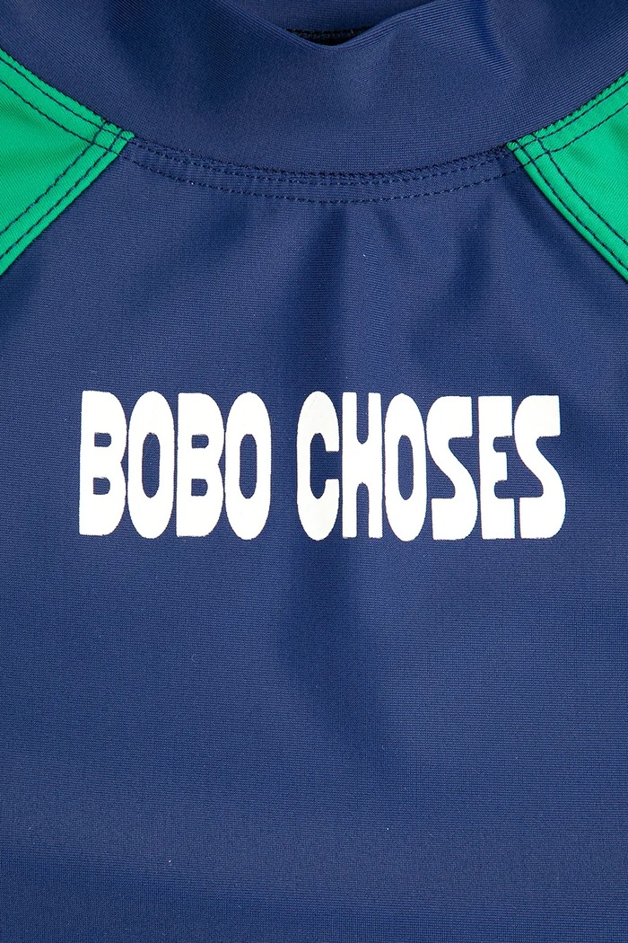 Otroška dolga majica za kopanje Bobo Choses mornarsko modra 126AC132