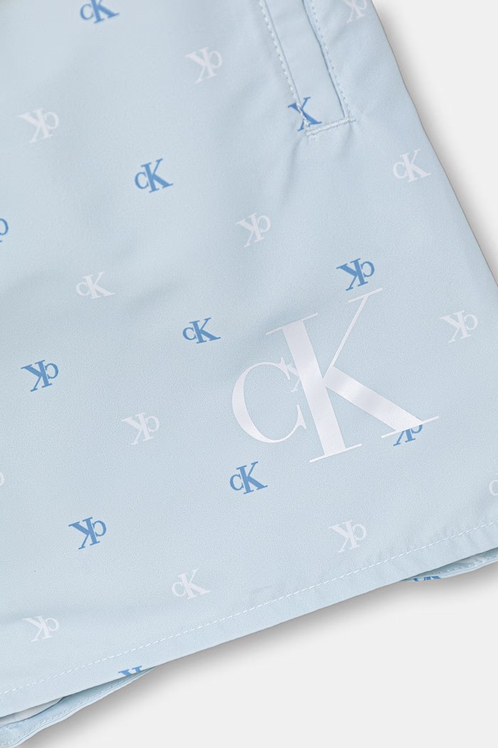Dečki Calvin Klein Jeans kopalne kratke hlače otroške KV0KV00062.PPY2 modra