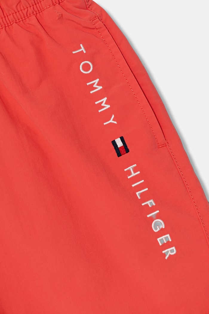 Chlapec Tommy Hilfiger plavecké šortky detské UB0UB00589.PPY2 ružová