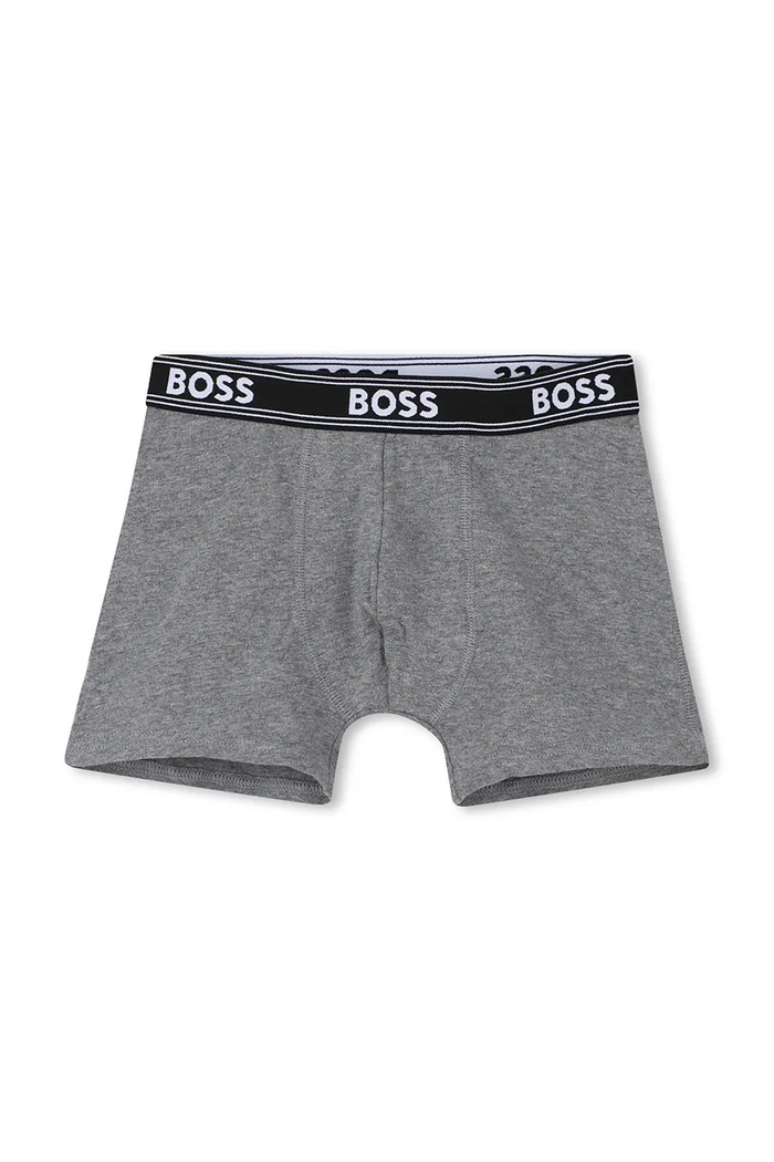 Chłopiec BOSS bokserki dziecięce 5-pack J52664.102.150 czarny