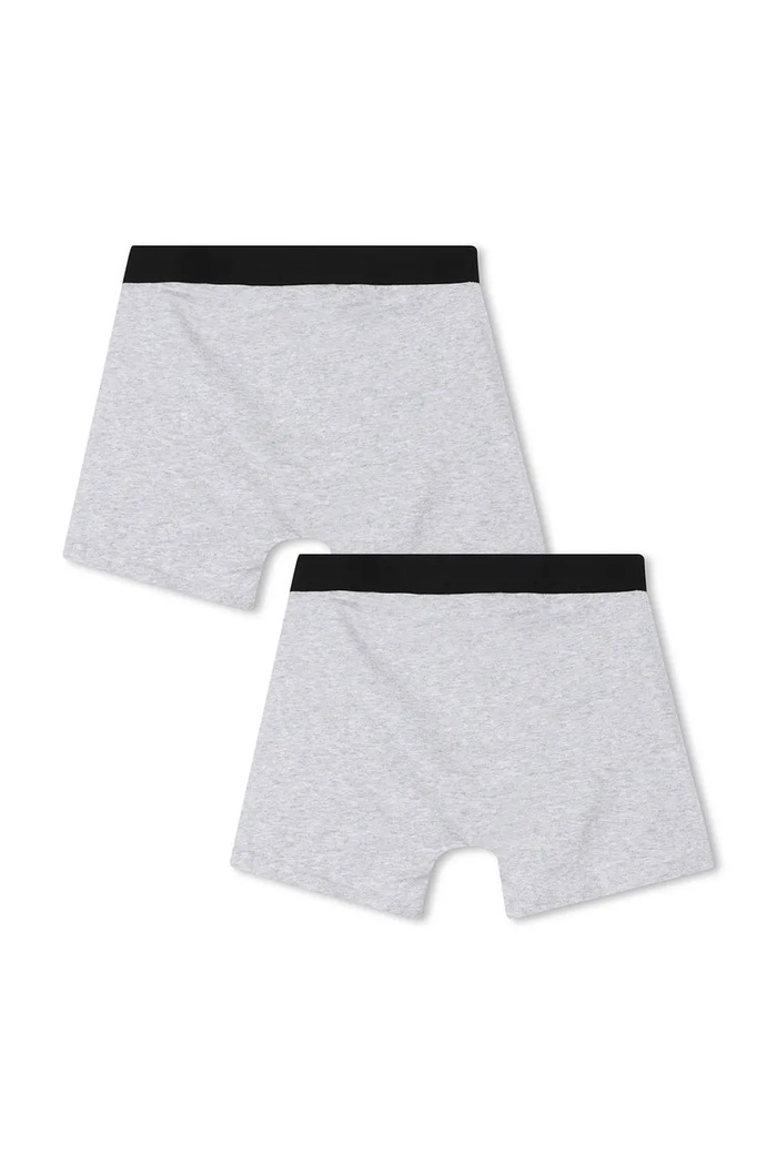 BOSS bokserki dziecięce 2-pack J52665.102.150 szary SS26