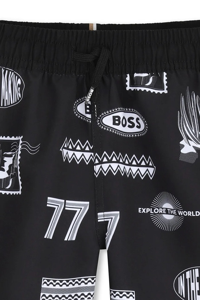 BOSS pantaloni scurți de baie copii negru J52905.162.174