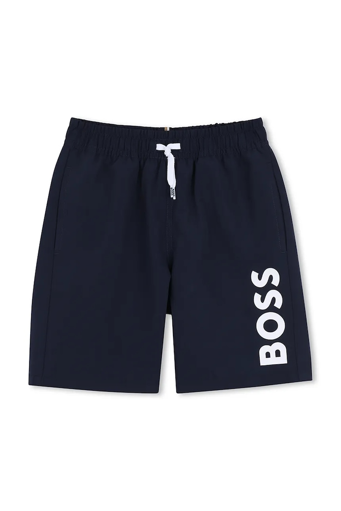 BOSS szorty kąpielowe dziecięce granatowy J53171.162.174