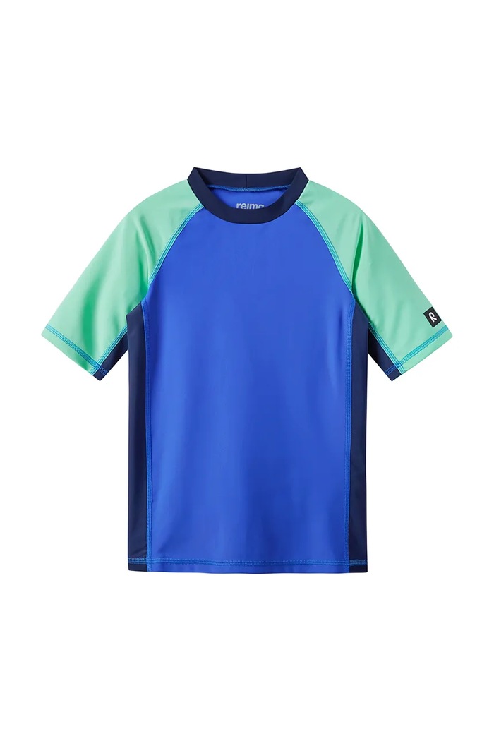 Reima t-shirt kąpielowy dziecięcy Uiva UV 50+ niebieski 5200149G.PPY2