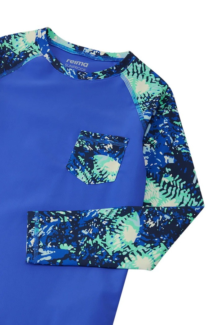 Chlapec Reima plavky longsleeve detské Kroolaus UV 50+ 5200150E.PPY2 modrá