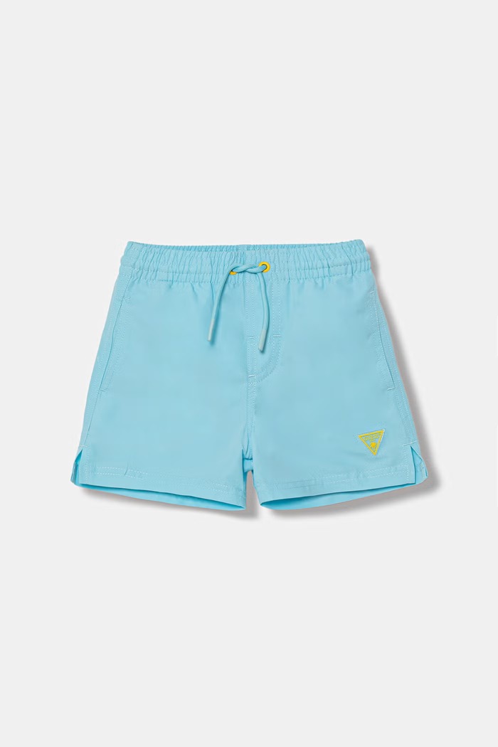 Guess pantaloni scurți de baie pentru copii albastru L6GZ03.WG282.PPY2.M