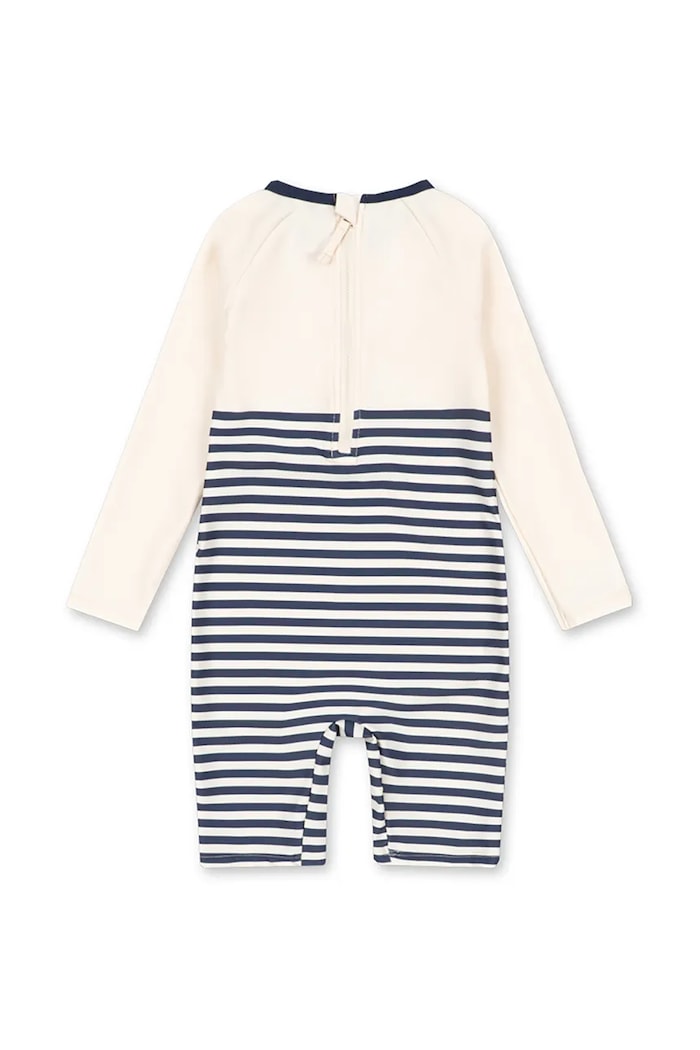 Konges Sløjd salopetă de plajă pentru copii ASTER ONESIE GRS KS105265.PPY2 bej SS26