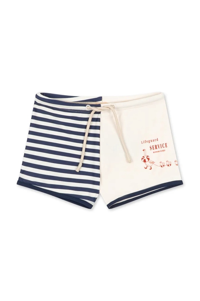 Konges Sløjd pantaloni scurți de baie pentru copii ASTER SWIM PANTS GRS bej KS105267.PPY2