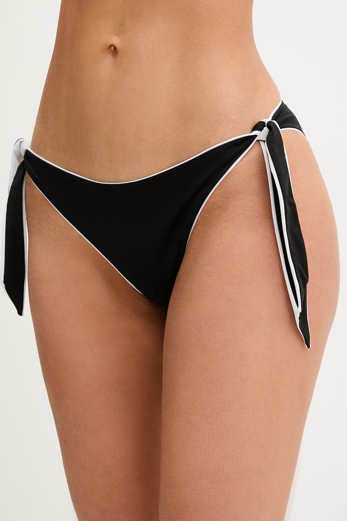 Max Mara Beachwear obojstranné plavkové nohavičky dámske SELLA čierna 2616821089600