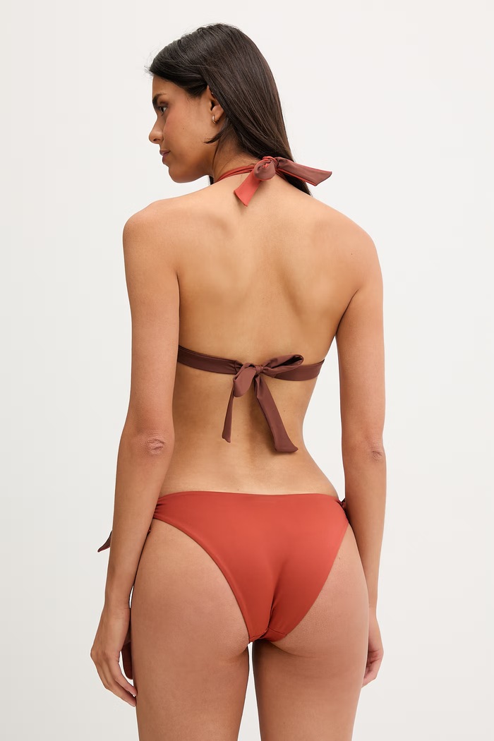 Max Mara Beachwear obojstranná plavková podprsenka dámska ABAZIA hnedá 2616821099600