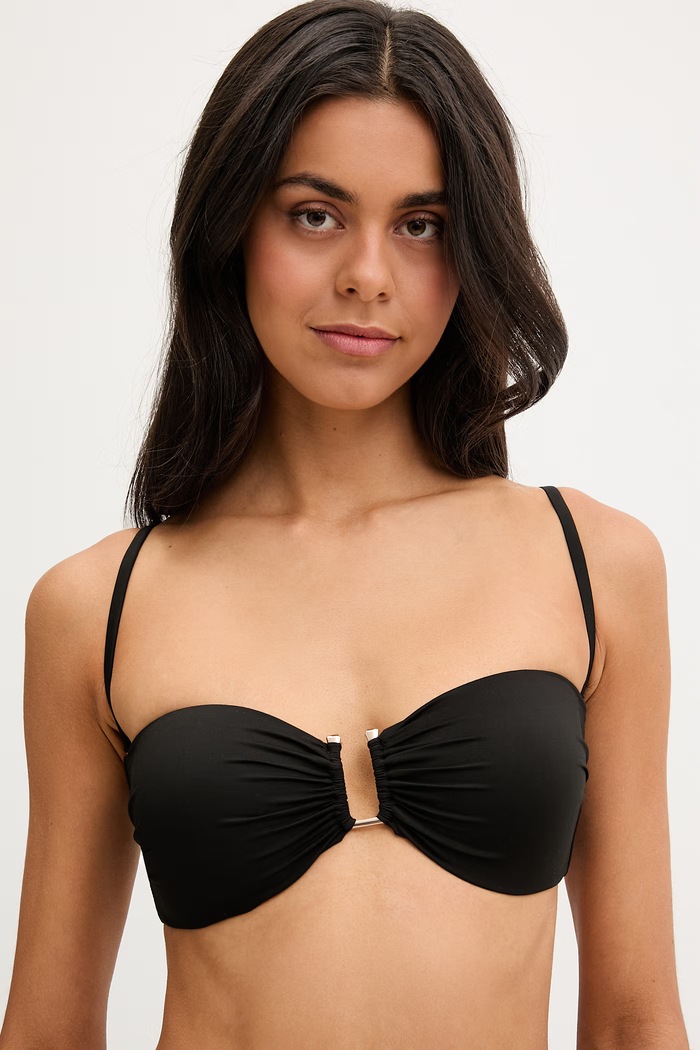 Max Mara Beachwear plavková podprsenka dámska AMELIA čierna 2616821239600