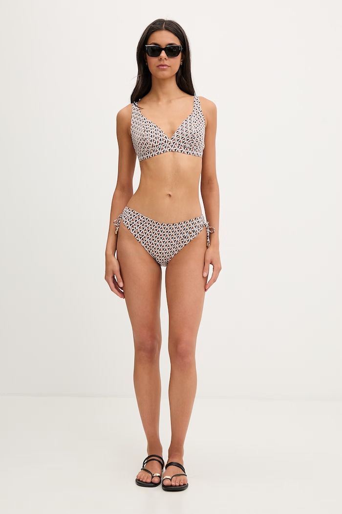 Max Mara Beachwear figi kąpielowe damskie SIBILLA 2616821269600 brązowy SS26