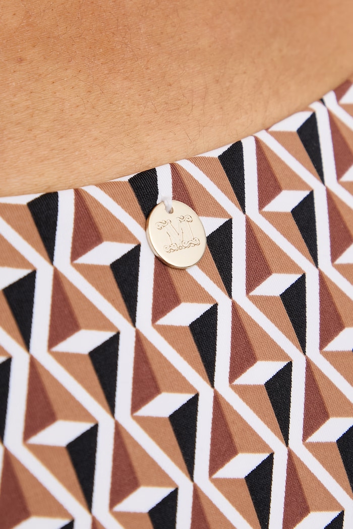 Max Mara Beachwear figi kąpielowe damskie SIBILLA 2616821269600 brązowy