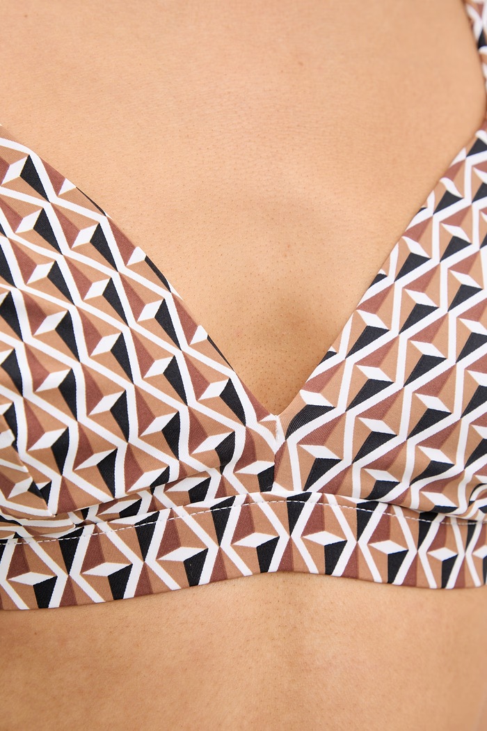 Max Mara Beachwear plavková podprsenka dámska ARENA hnedá 2616821279600