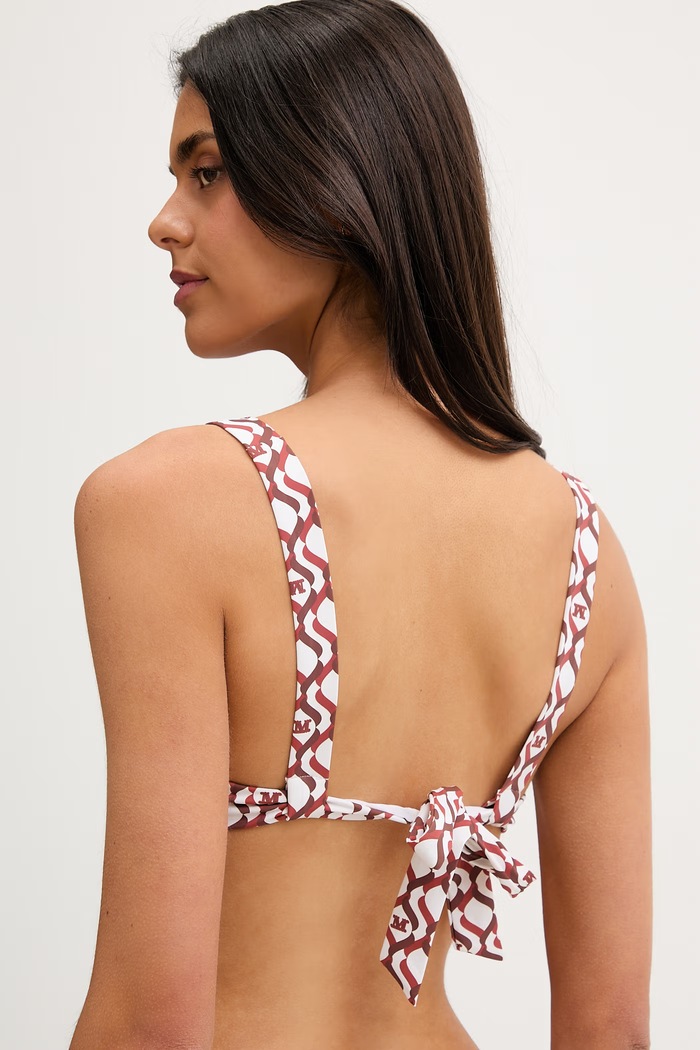 Oblečenie Max Mara Beachwear plavková podprsenka dámska ARA 2616821299600 oranžová