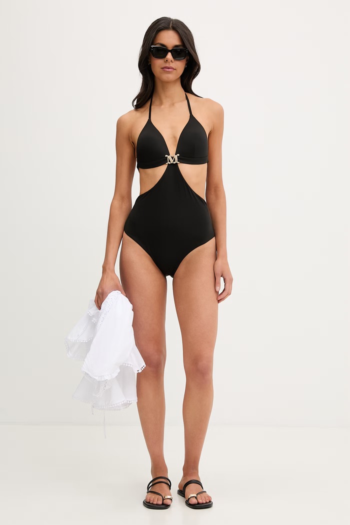 Max Mara Beachwear jednodielne plavky dámske CAMBRA 2616831139600 čierna SS26