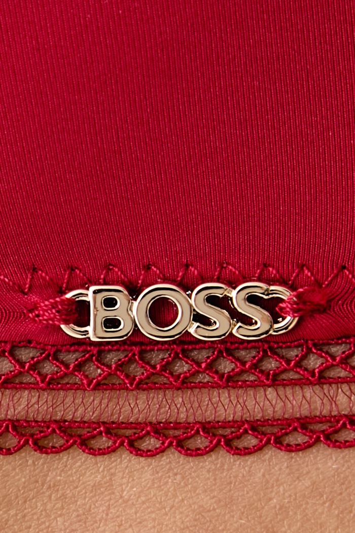 Îmbrăcăminte BOSS Sutien DEMI B.PURE 50545336 rosu