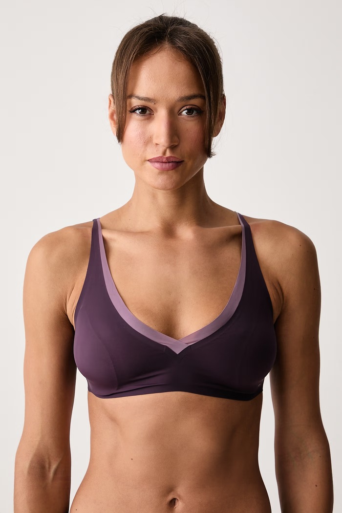 BOSS Biustonosz UNLINED B.MIRAGE fioletowy 50556262