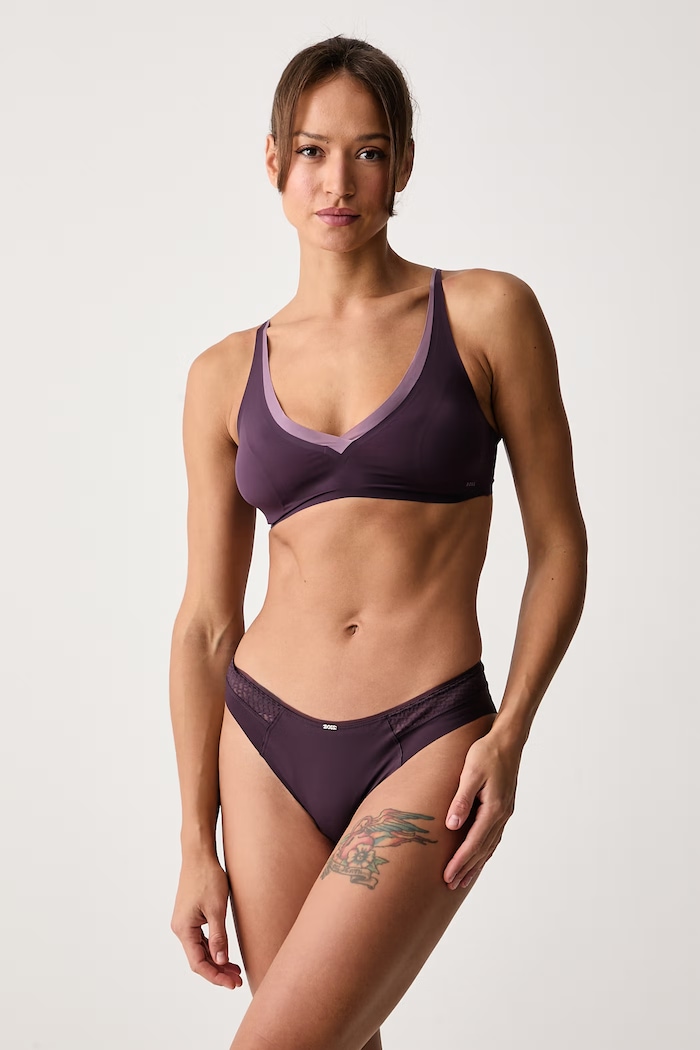 BOSS Biustonosz UNLINED B.MIRAGE 50556262 fioletowy SS26