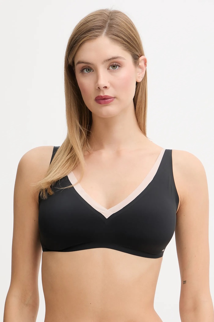 BOSS nedrček UNLINED B.MIRAGE Tkanina črna 50556262