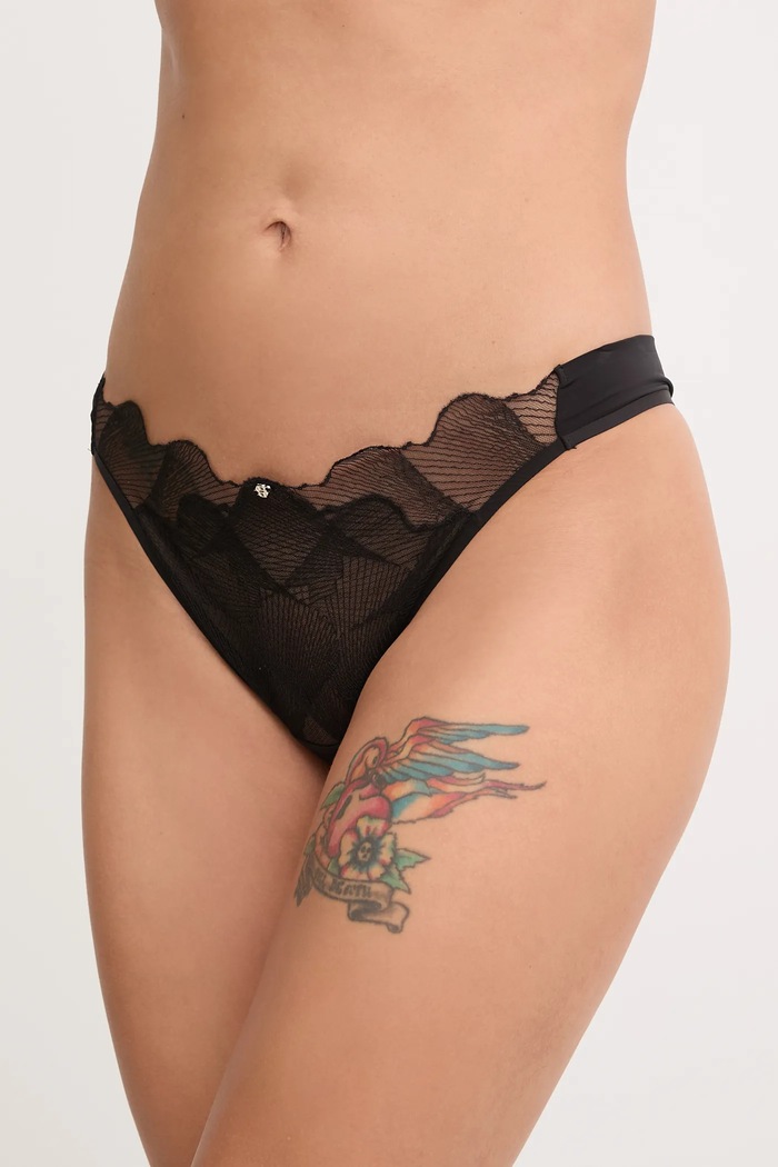 Tangá BOSS THONG GINGKO tangá čierna 50556289
