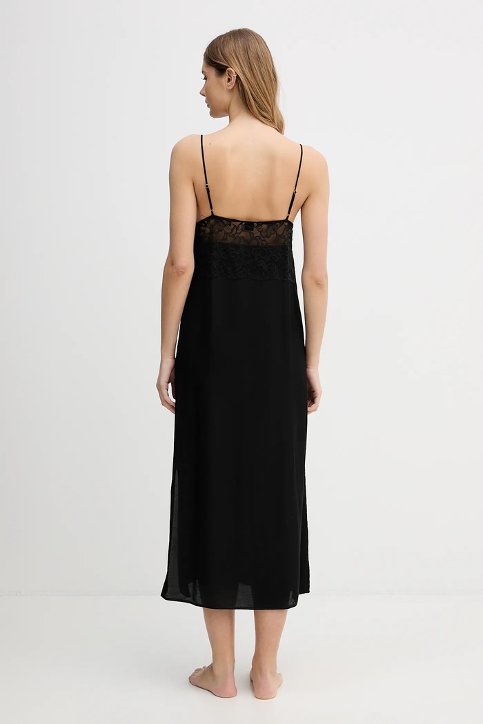 Odzież BOSS koszulka nocna Blossom Nightie 50557139 czarny