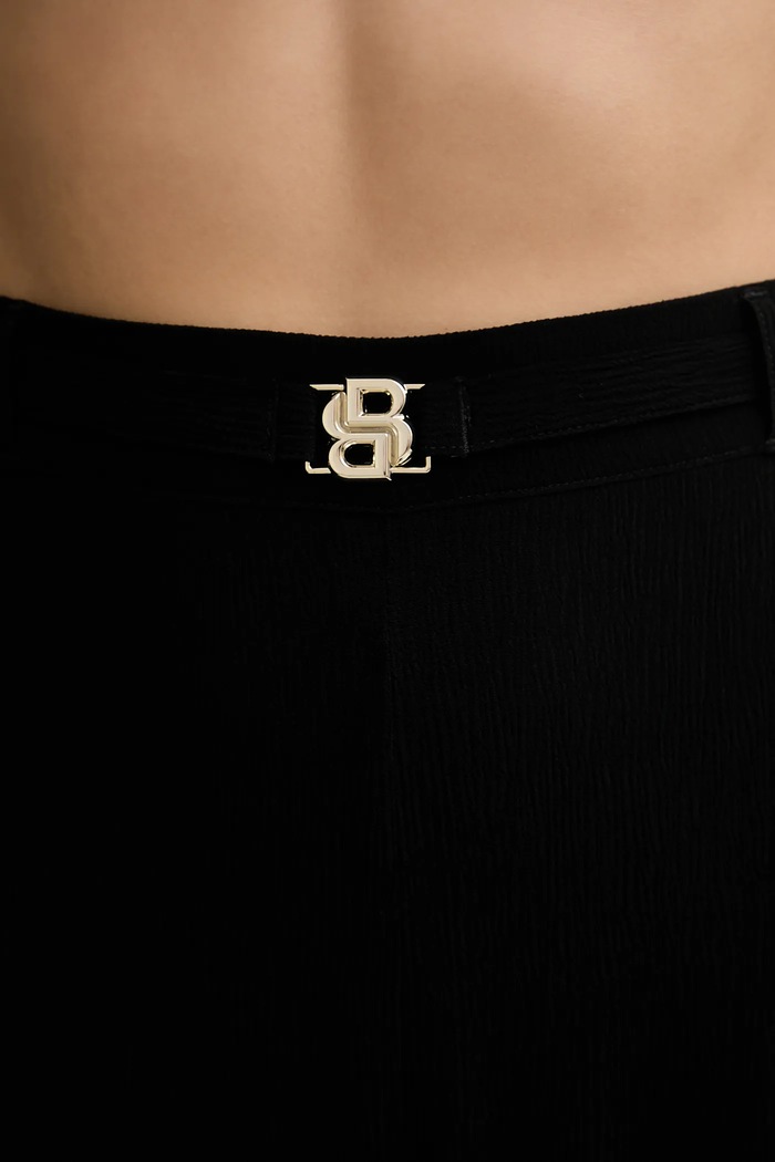 Плажен панталон BOSS Double B Pants CW черен 50557025