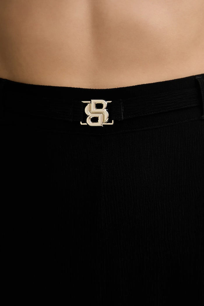 Плажен панталон BOSS Double B Pants CW черен 50557025