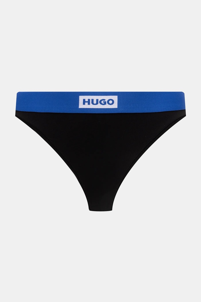 Στρινγκ Hugo Blue TRIPLET BLUE THONG 3-pack 50557228 μαύρο SS26
