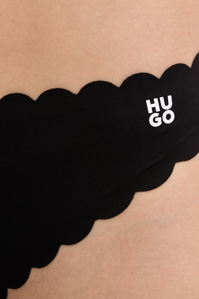Одяг Стринги HUGO ORIGINAL THONG 50557185 чорний