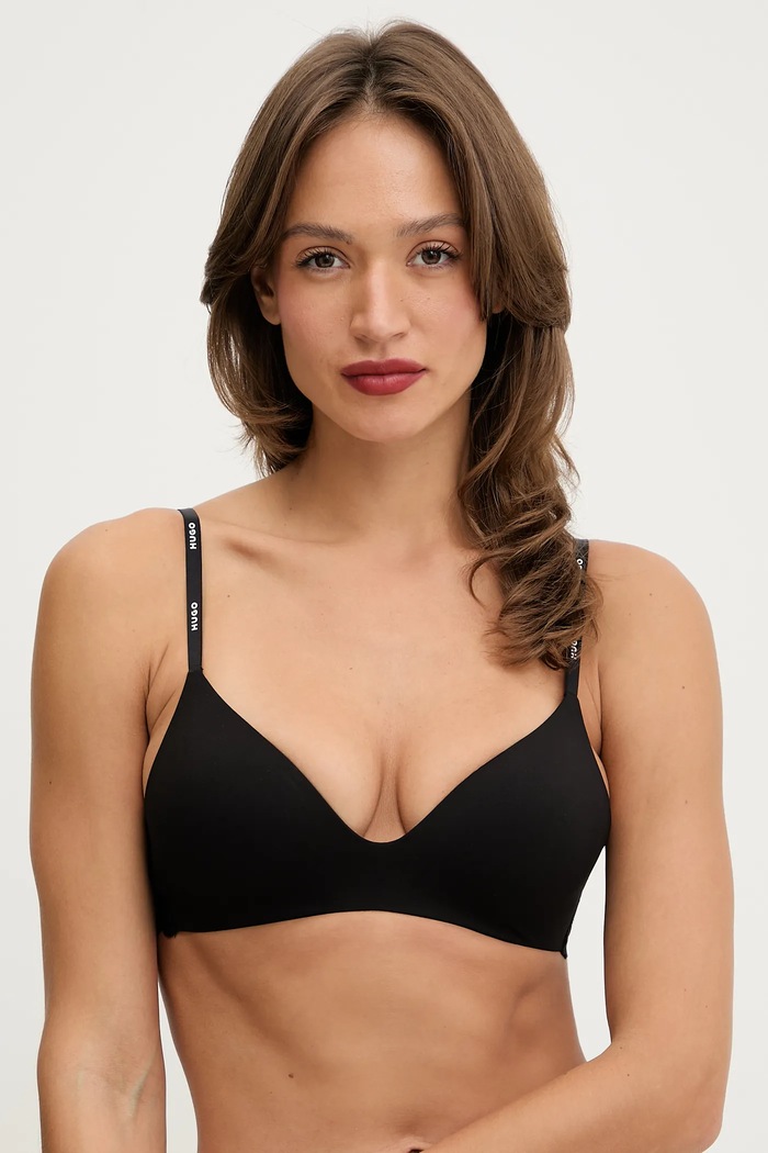 HUGO sutien ORIGINAL BRALETTE P usor rigidizat negru 50557277