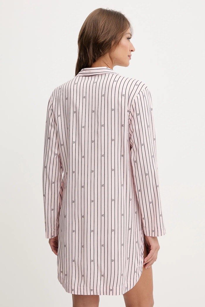 Odzież HUGO koszula nocna SARTORIAL SLEEPSHIRT 50556665 różowy