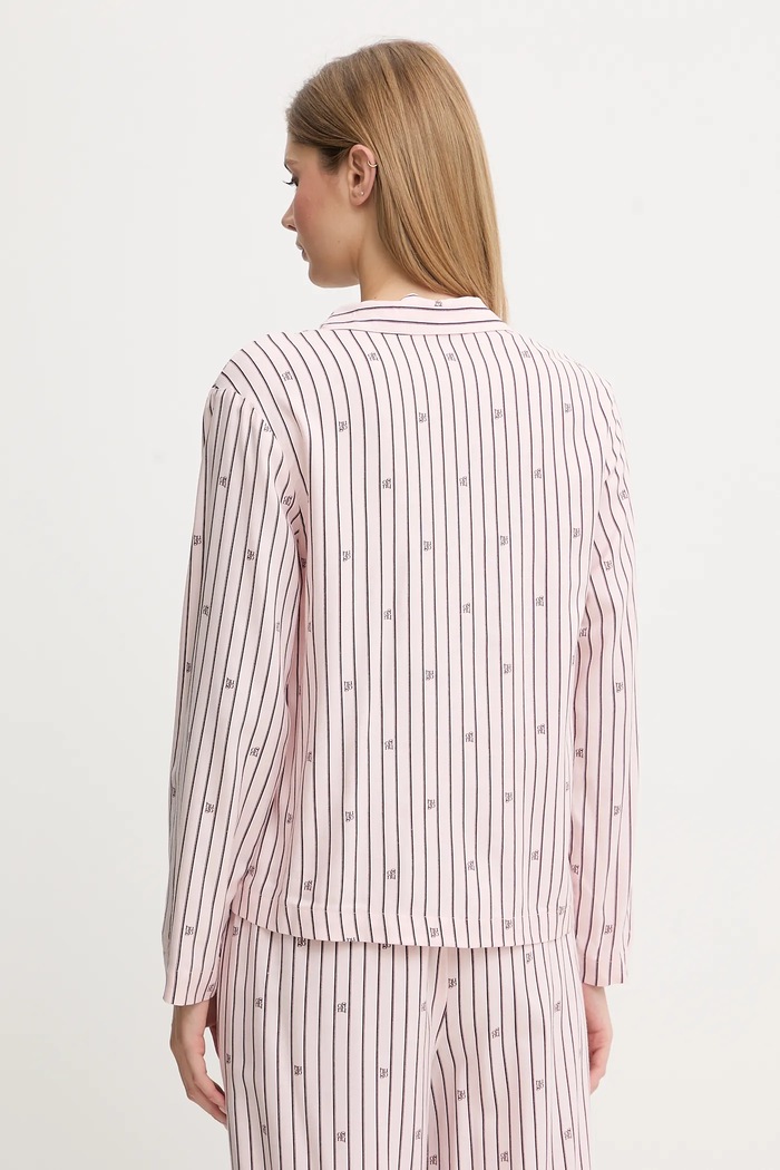 Ρούχα Πουκάμισο πιτζάμας HUGO SARTORIAL SHIRT 50556675 ροζ