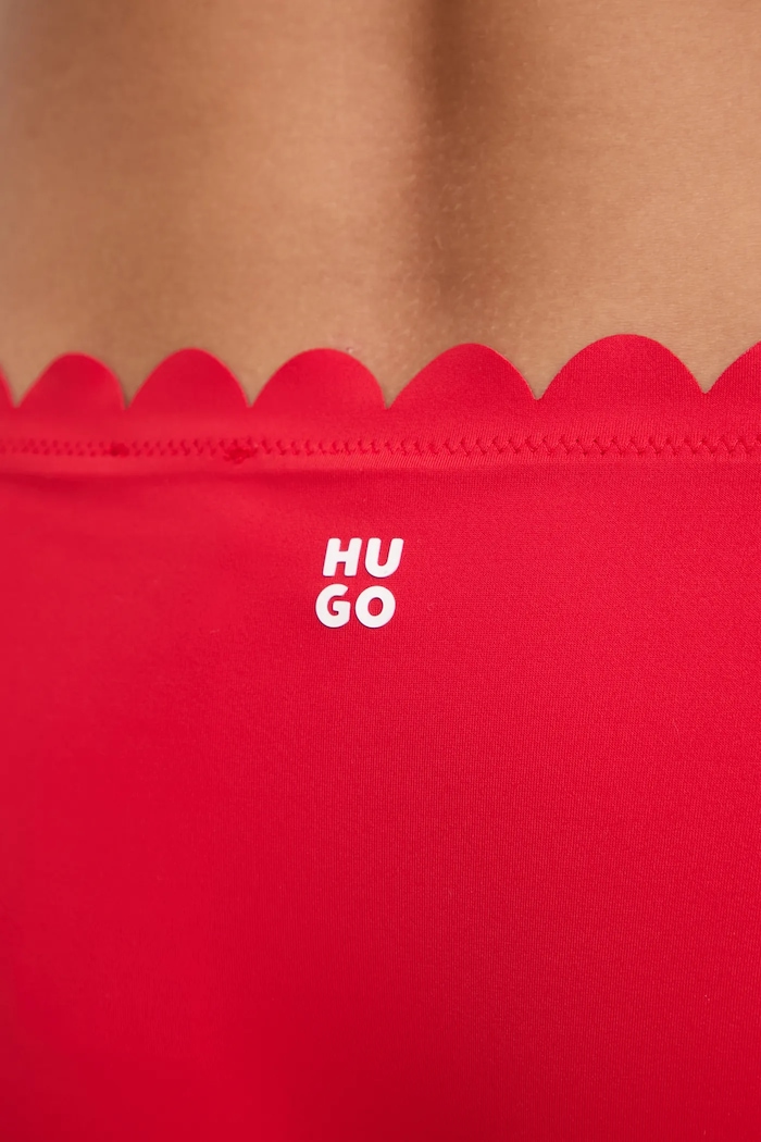 Plavkové nohavičky HUGO ORIGINAL SIDE TIE červená 50555675