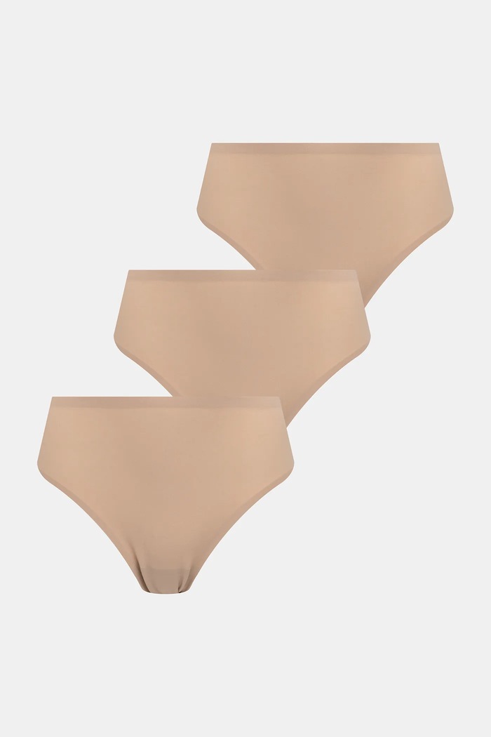 Chantelle figi 3-pack dzianina beżowy C10030
