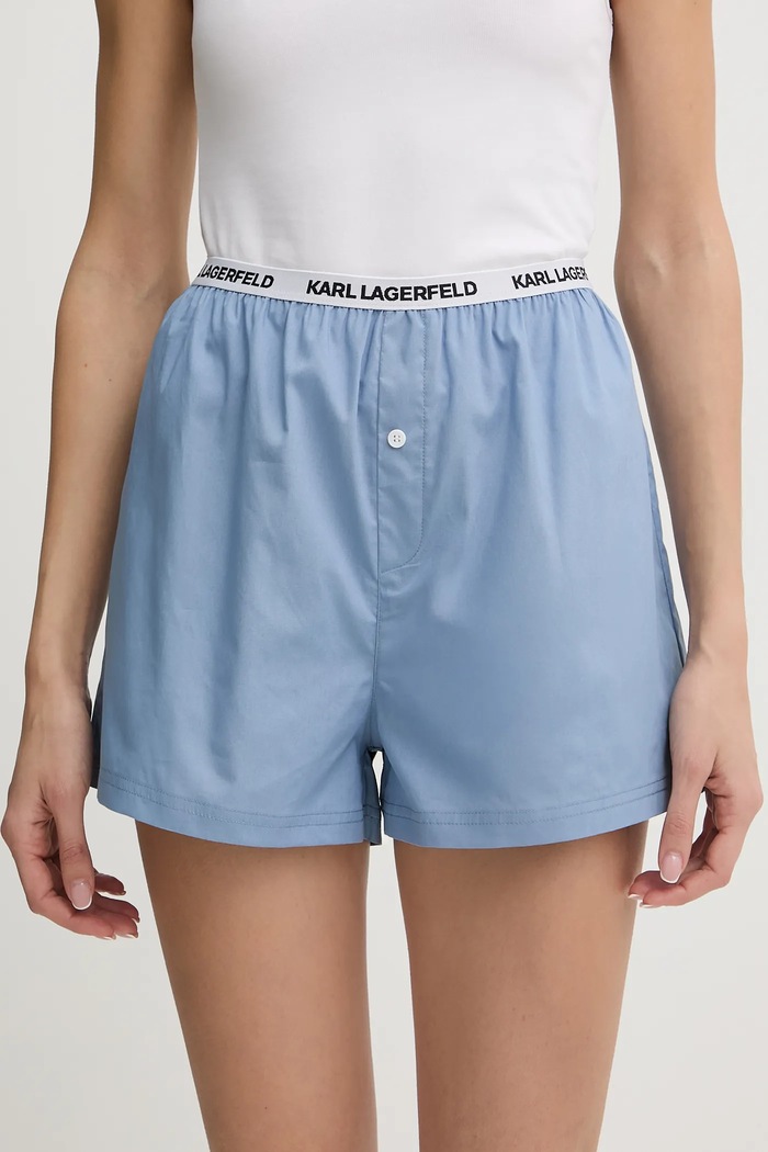 Îmbrăcăminte Karl Lagerfeld pijama ESSENTIAL B1W45008 alb