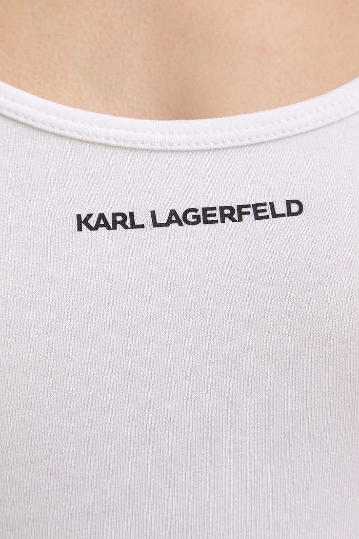 Karl Lagerfeld pijama ESSENTIAL B1W45008 alb