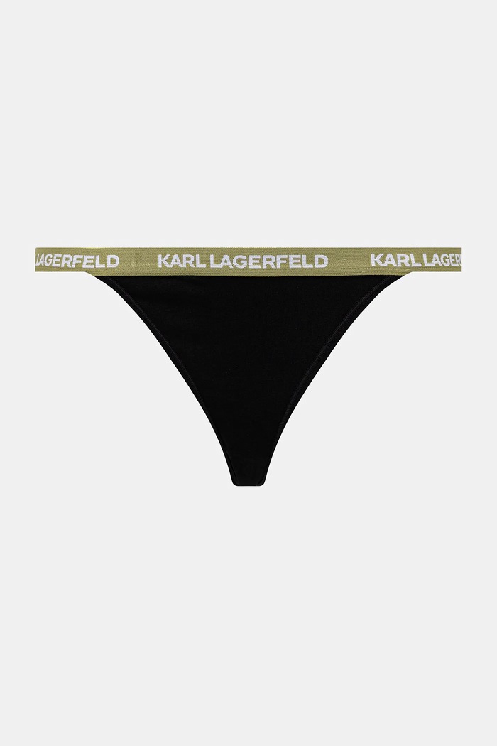Oblečenie Brazílske nohavičky Karl Lagerfeld 3-pak B1W47014 čierna