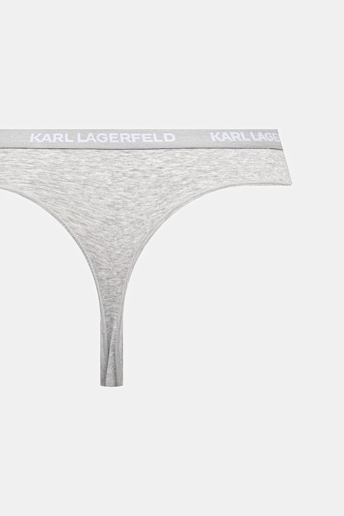 Karl Lagerfeld στρινγκ γυναικεία βαμβακερά με ελαστάν 7-pack B1W47016