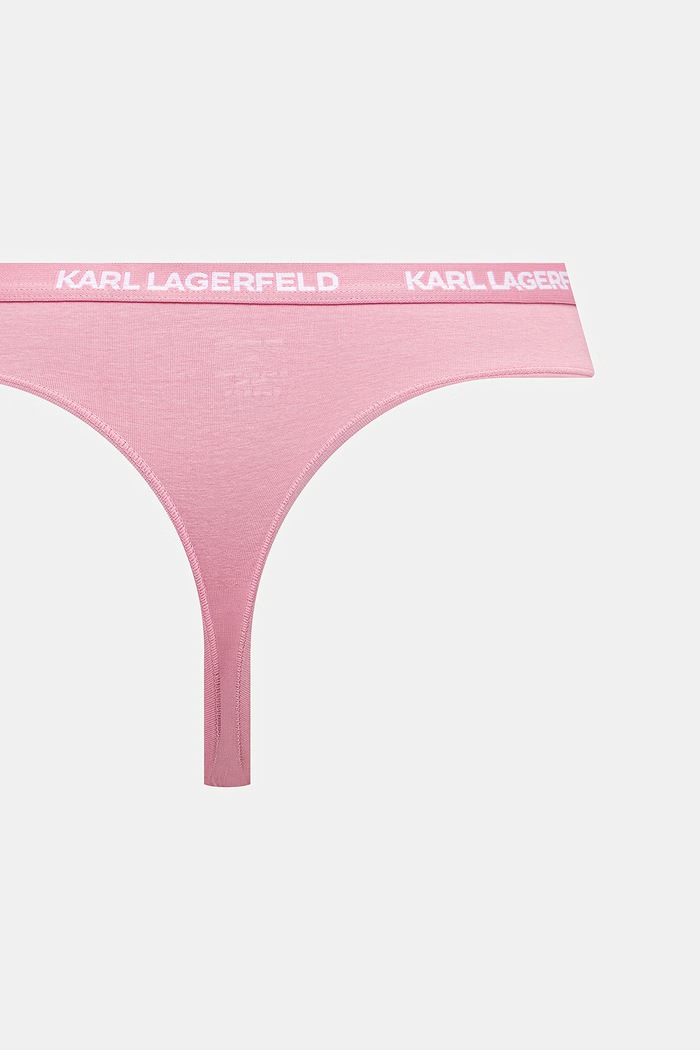 Karl Lagerfeld στρινγκ γυναικεία βαμβακερά με ελαστάν 7-pack B1W47016