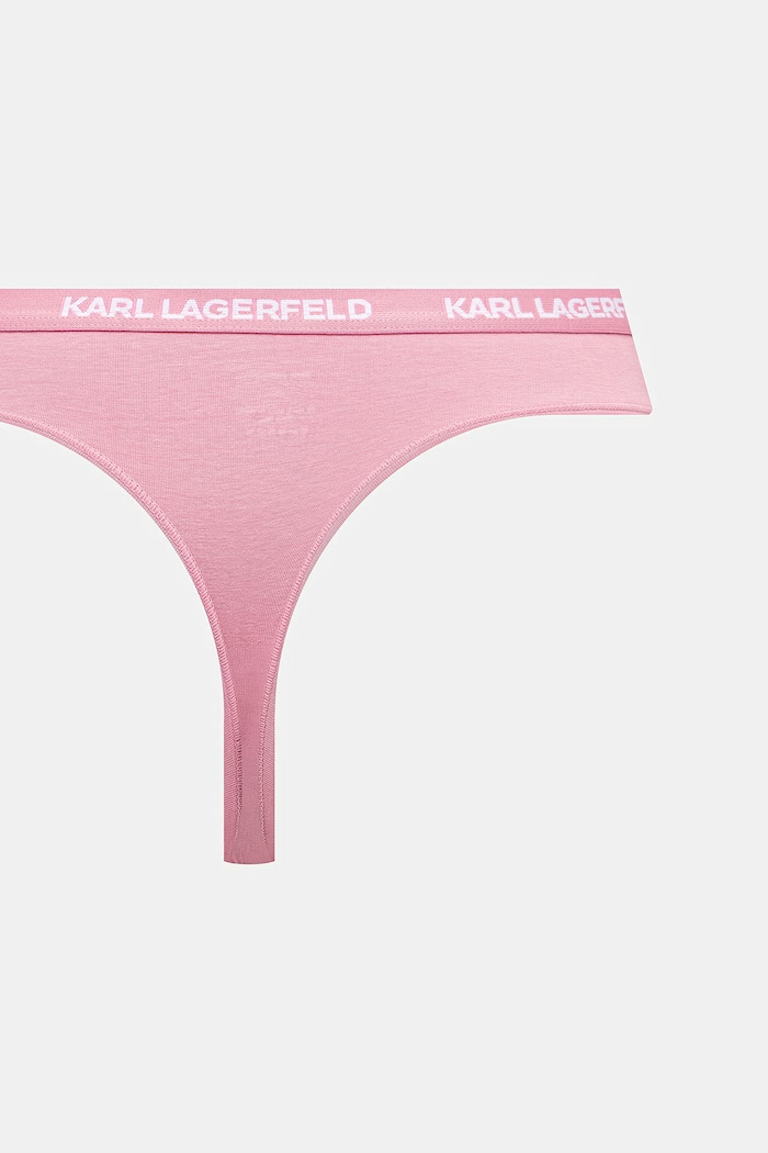 Karl Lagerfeld στρινγκ γυναικεία βαμβακερά με ελαστάν 7-pack B1W47016