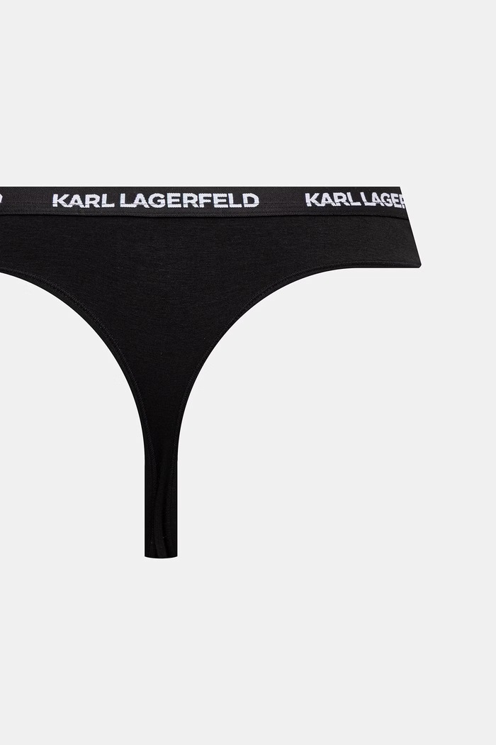 Karl Lagerfeld στρινγκ γυναικεία βαμβακερά με ελαστάν 7-pack B1W47016