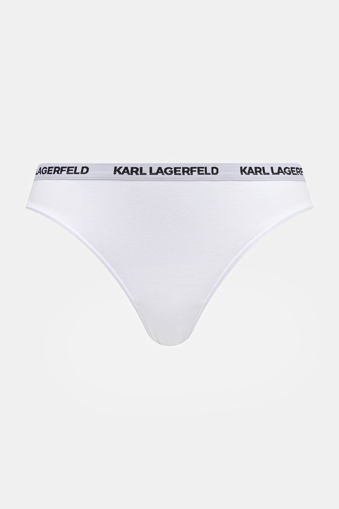 Karl Lagerfeld стрінги жіночі бавовняні з еластаном 7 шт. B1W47016 рожевий SS26