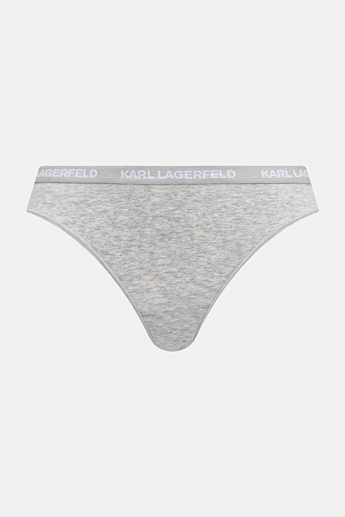 Одяг Karl Lagerfeld стрінги жіночі бавовняні з еластаном 7 шт. B1W47016 рожевий
