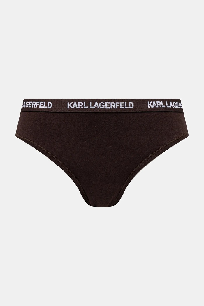 Karl Lagerfeld tangá dámske bavlnené s elastanom 7-pak B1W47016